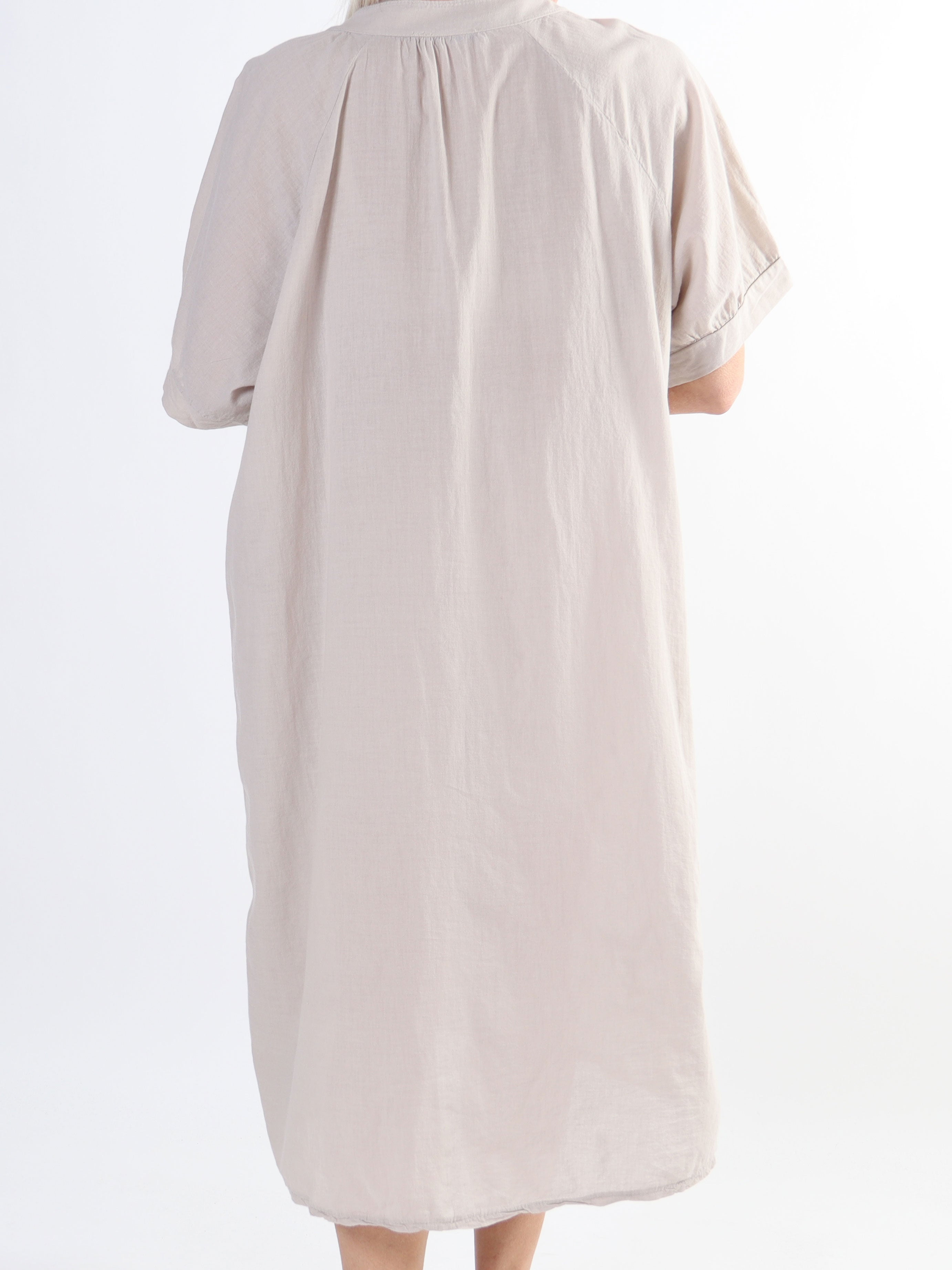 Nannali - Söt bomullsklänning med stjärnor i plus size